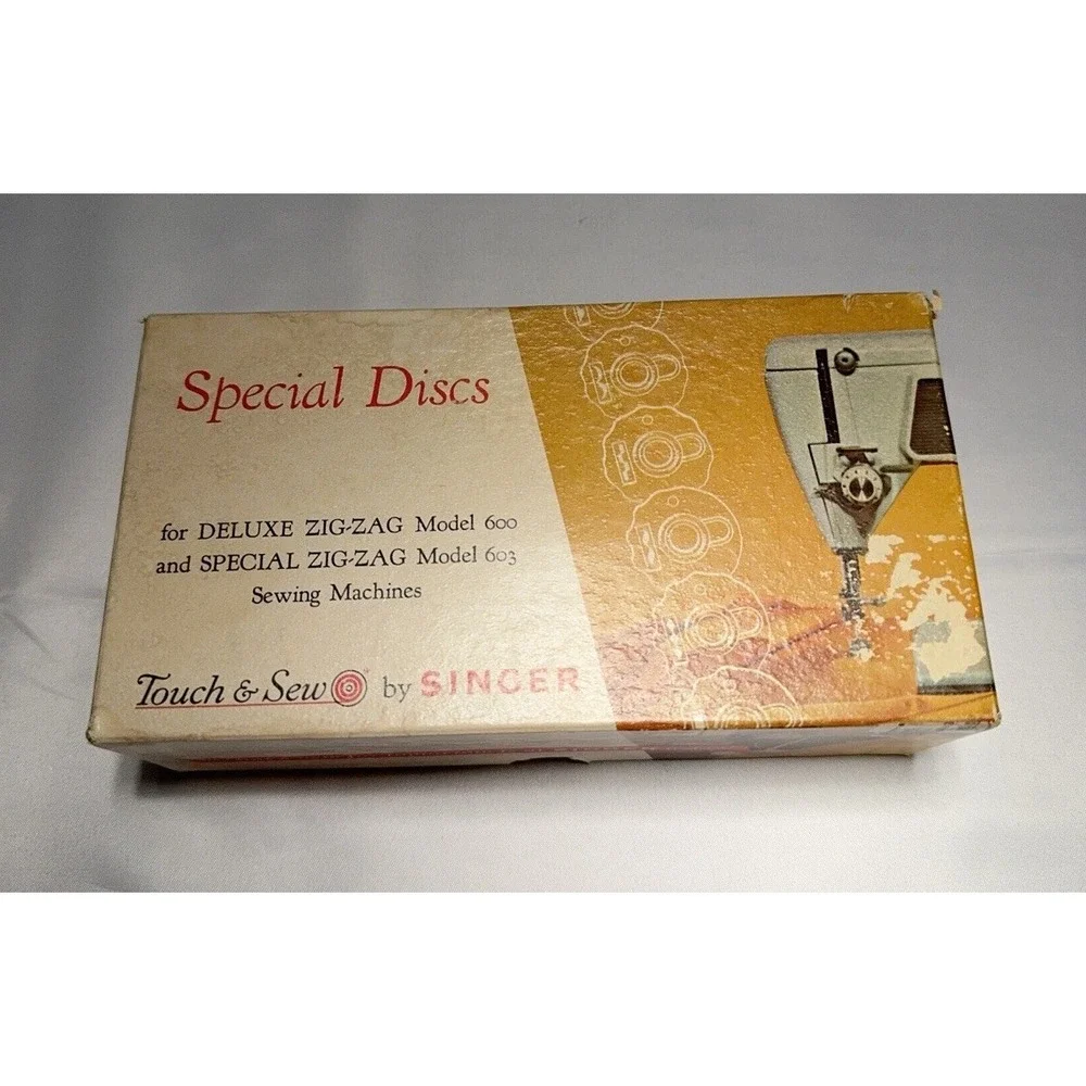 SINGER‎ Sewing machine special discs for Deluxe Zig Zag 600 & 603